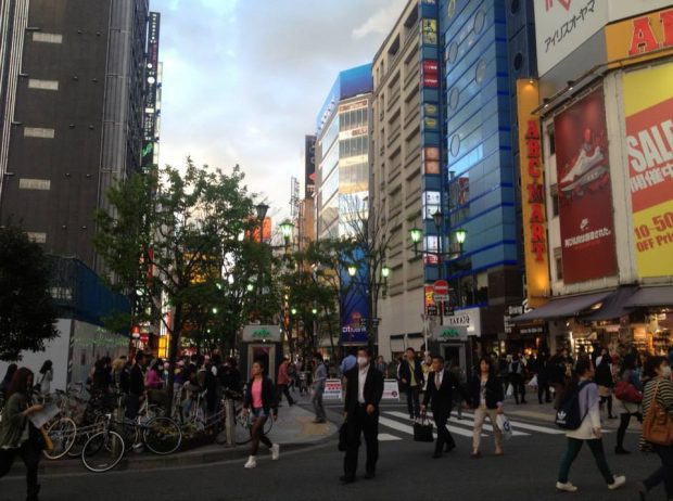 3年半お世話になった街、東京