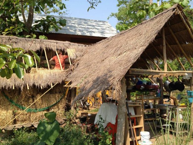 ハイライトかもしれなかった作業、屋根の解体