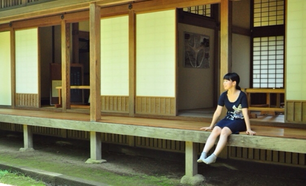 縁側　偕楽園