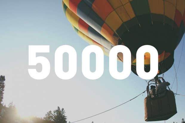 YADOKARI Facebookページ「50,000」いいね！を突破しました！