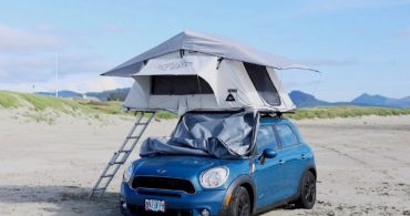 それは移動する秘密基地、車の上に張るテント「LETENT」