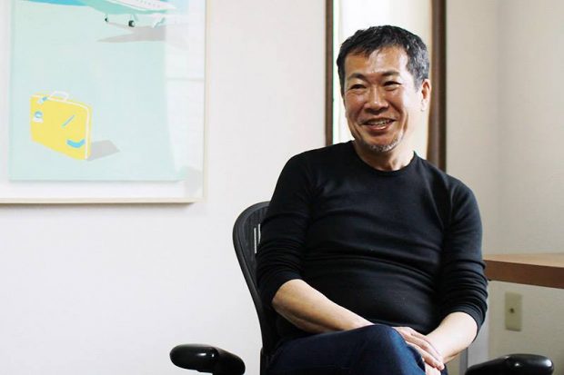 スッキリと片付いた佐々木さんの仕事場。