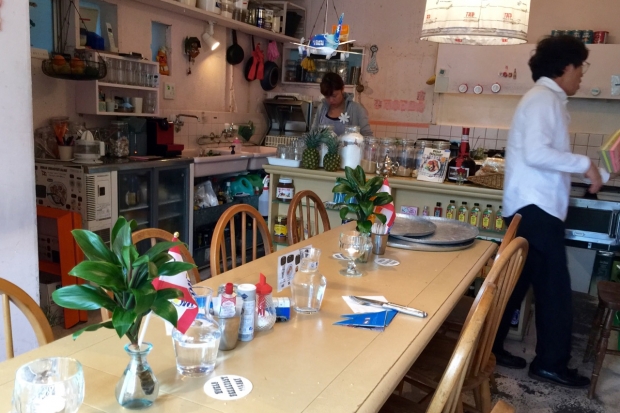 WORLD BREAKFAST ALLDAYの店舗は木村さん自身が設計した