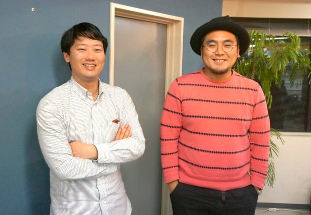 右から株式会社まちづクリエイティブ代表取締役の寺井元一さん、クリエイティブ・ディレクターの小田雄太さん。