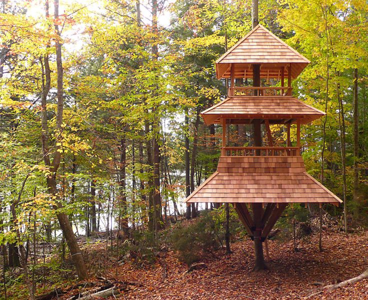 ニューヨークの森に日本の寺院!?「Pagoda-Shaped Stunner」
