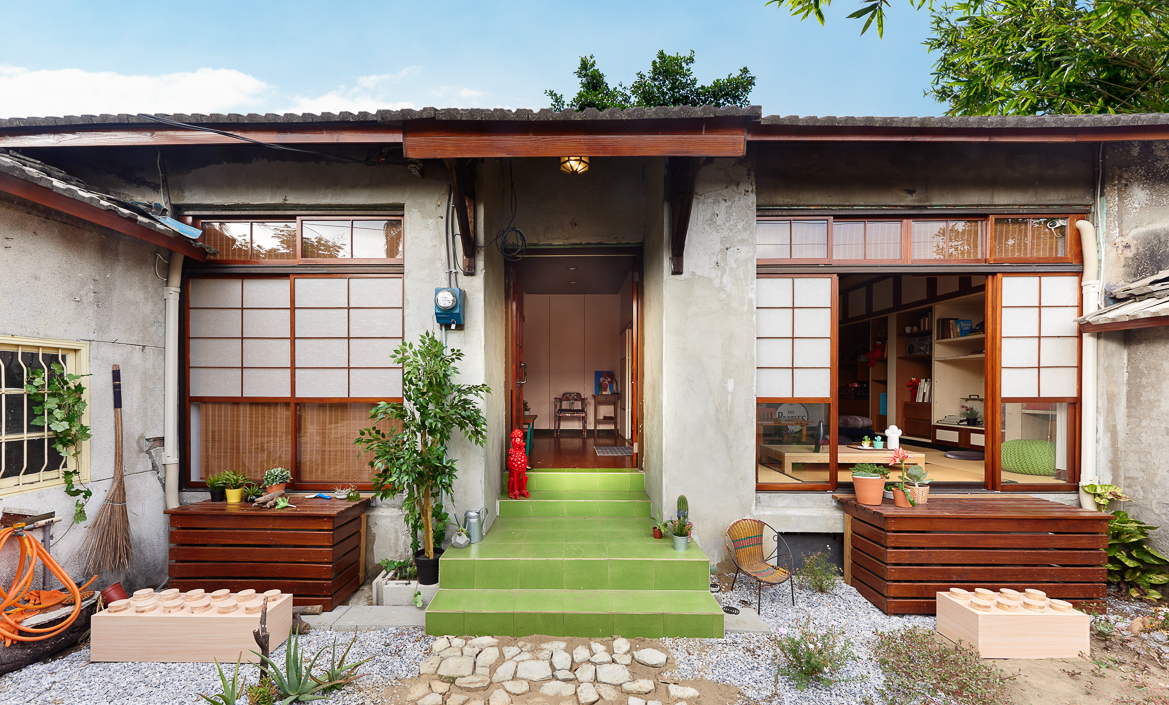 元日本軍居住区にある日本家屋をリノベーション。台湾と日本の要素を調和させた家