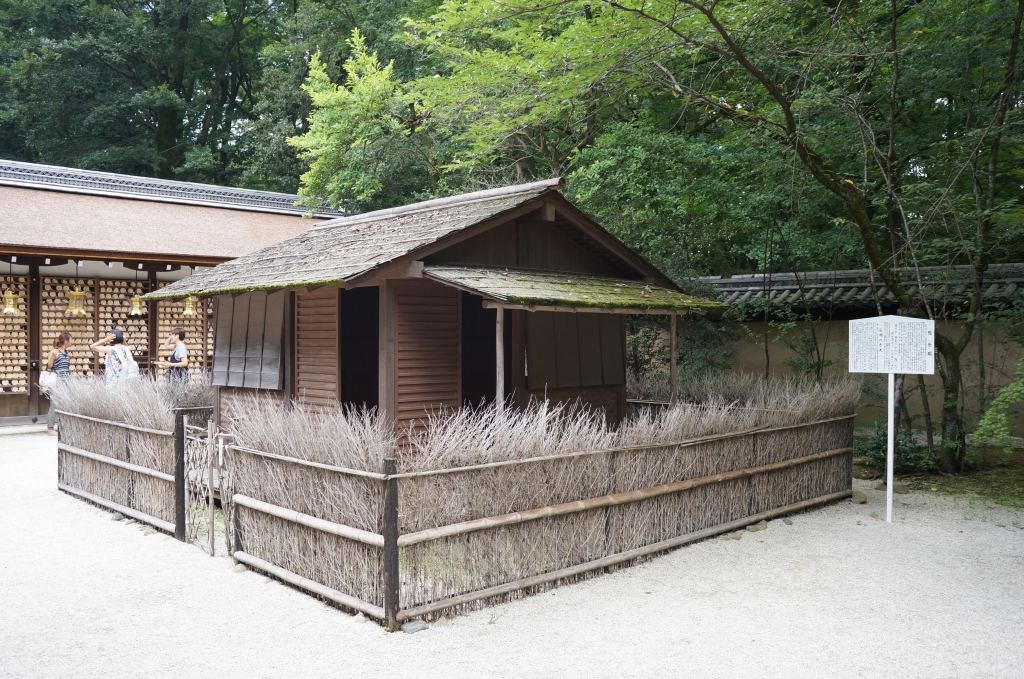 復元された方丈庵の外観