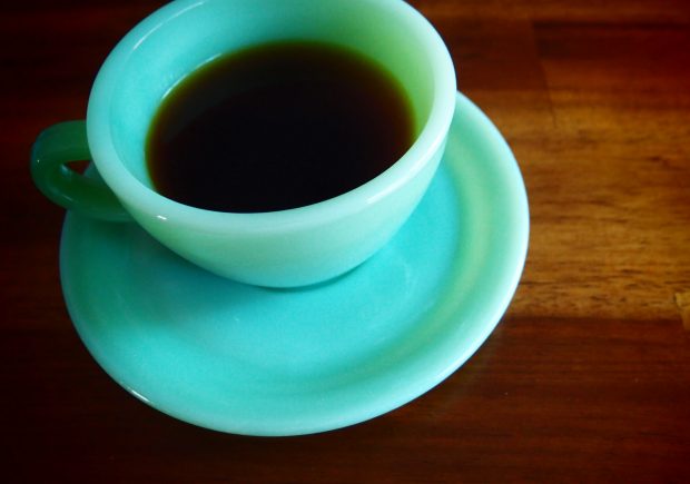 Fire King Jadite cup&saucer