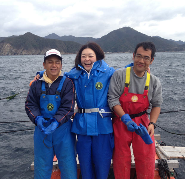 長崎県五島列島福江島にて養殖業の島男子と。二人とも絶賛彼女募集中！