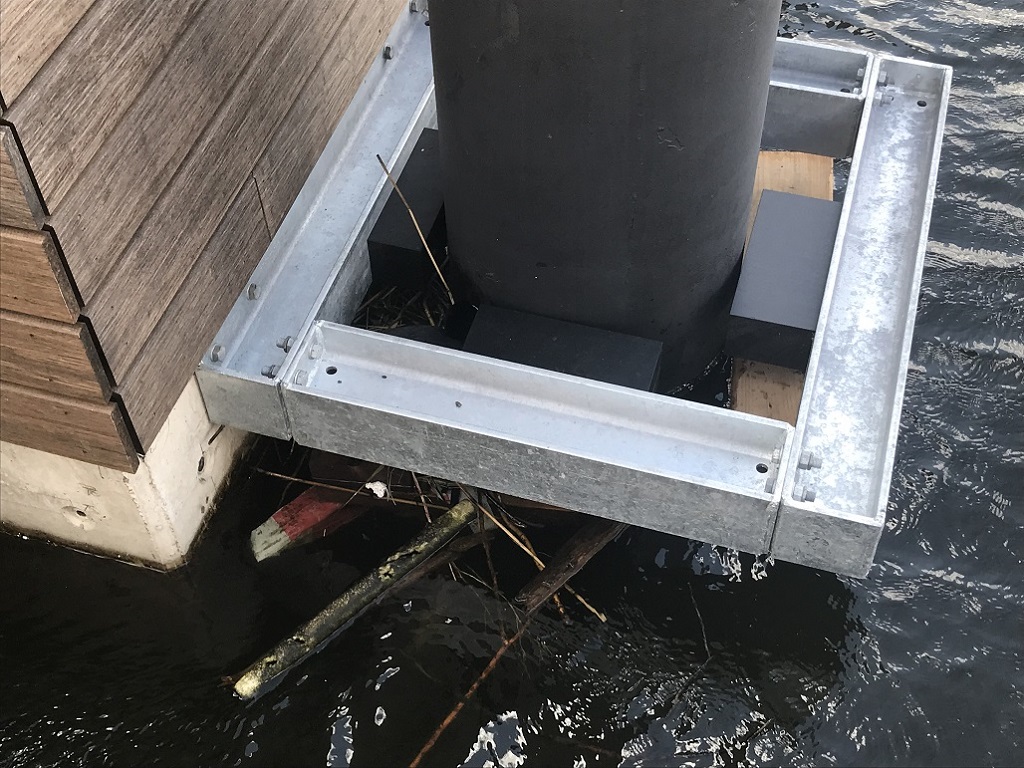 杭で家の漂流を防止